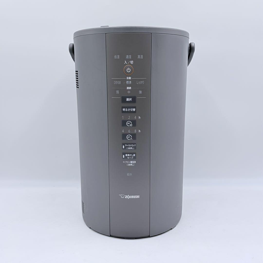 【美品】象印 2023年製 スチーム式加湿器 EE-DD50 グレー 高年式