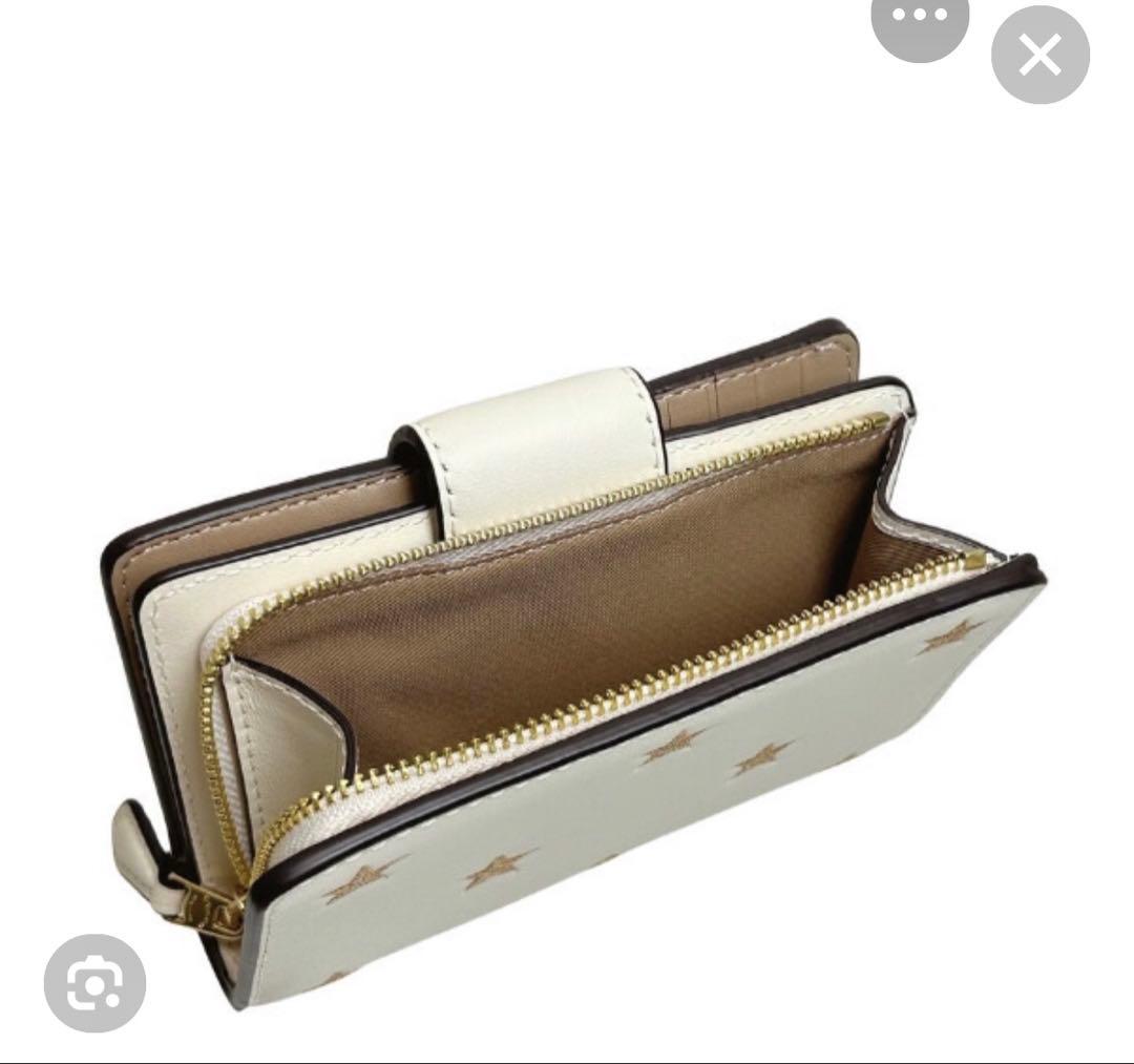 COACHコーチリファインドカースタープリンターミディアム二つ折り財布