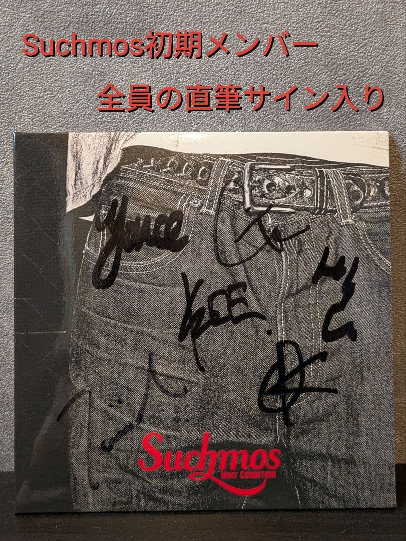 Suchmos MINT CONDITION 全員直筆サイン ジャケットのみ