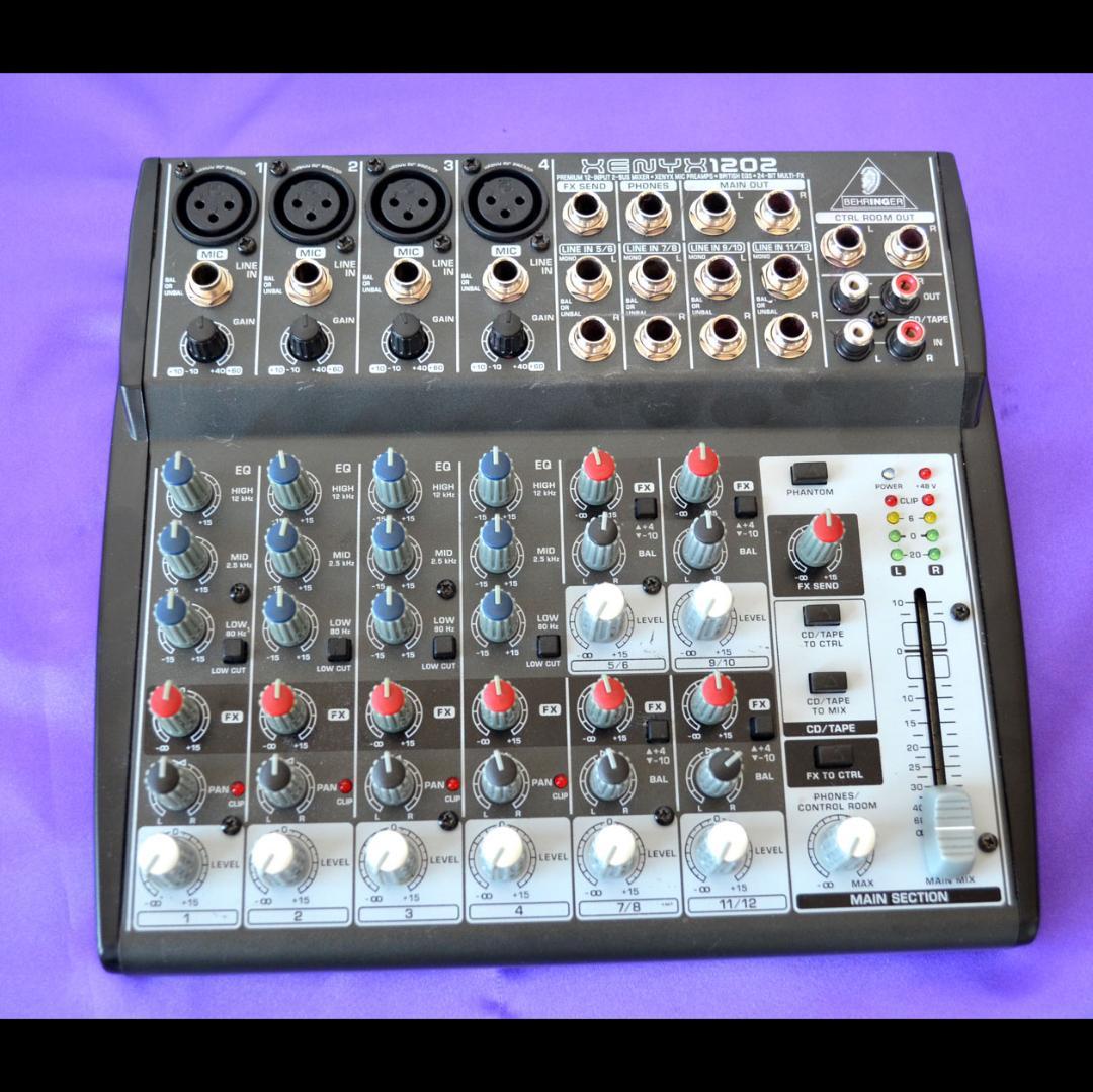 【再値下げ】ベリンガー XENYX 1202 アナログミキサー