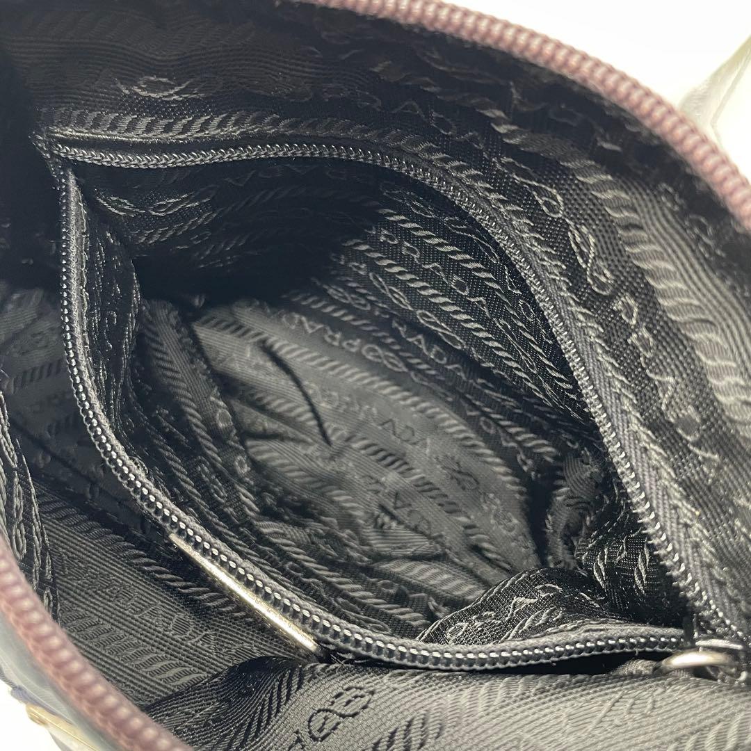 【美品】 PRADA プラダ ショルダーバッグ ナイロン w10