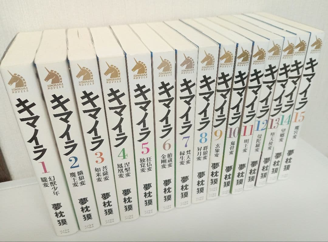 キマイラ吼シリーズ 15巻セット 夢枕獏　朝日ソノラマ