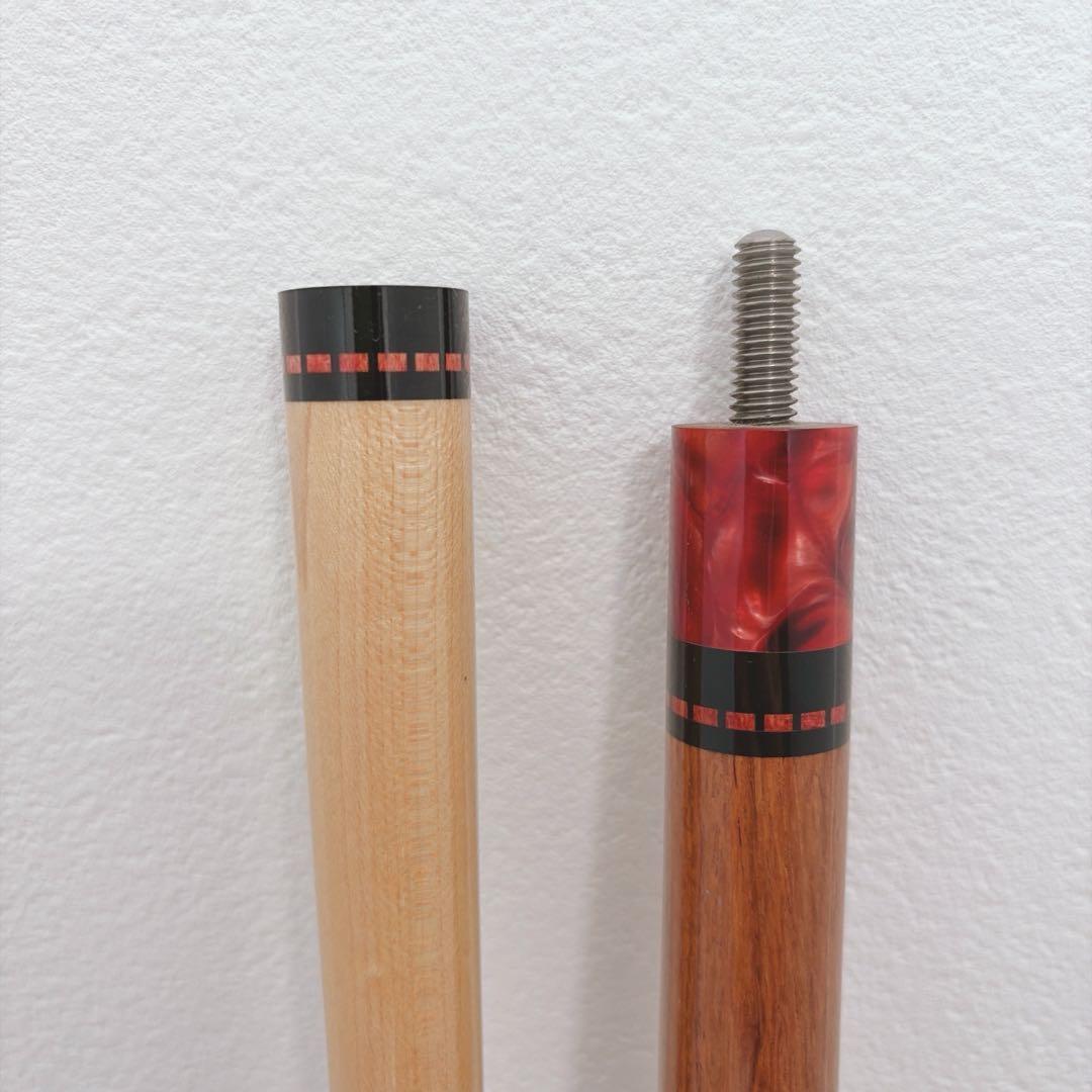 【オシャレデザイン】ADAM アダム ビリヤードキュー 147cm 糸巻グリップ