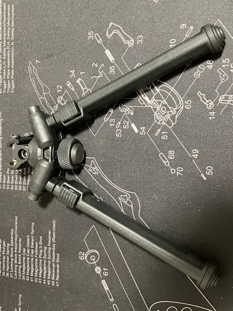 MAGPUL バイポッド MAG941 ピカティニー 20mmマグプル