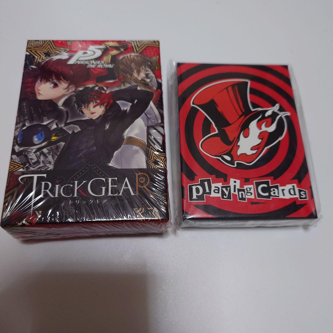 ペルソナ5　トリックギア　プレイングカード　セット