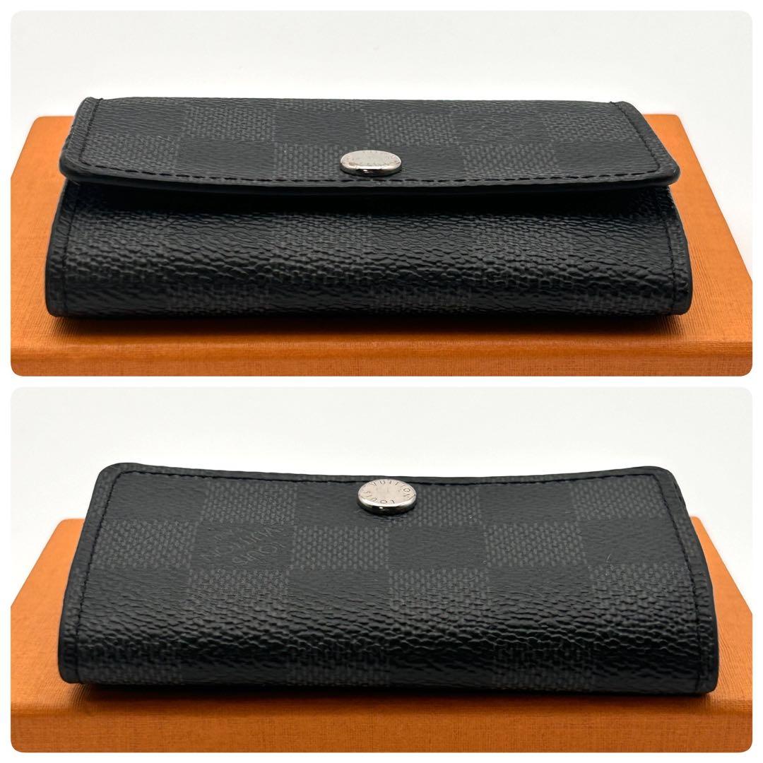 【IC搭載】ルイヴィトン 6連キーケース ダミエ グラフィット ✨極美品✨
