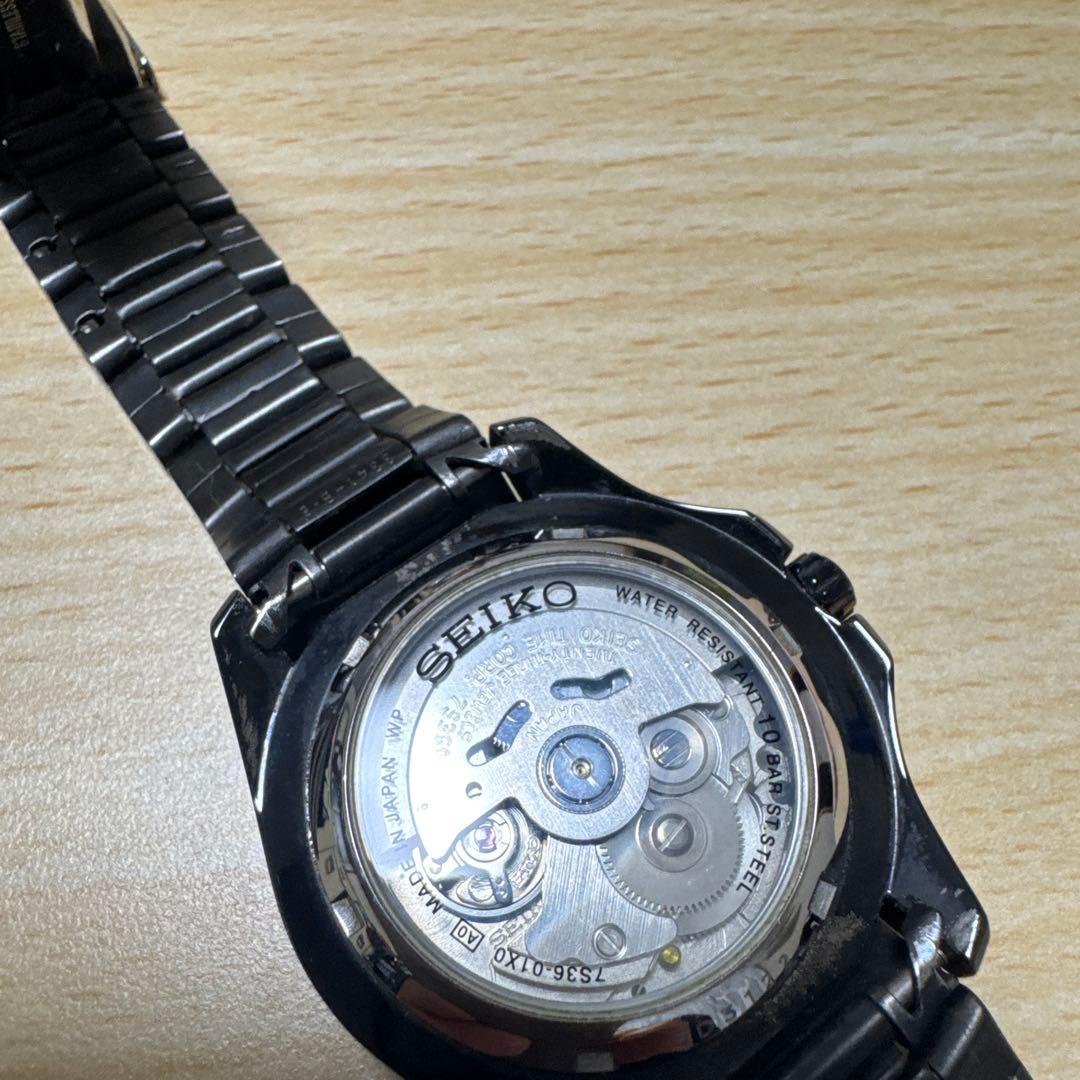 SEIKO 5 スポーツ 自動巻き 動作良好