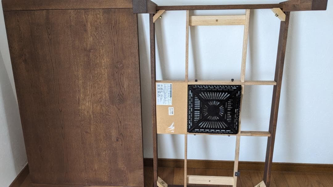 木製こたつ ブラウン