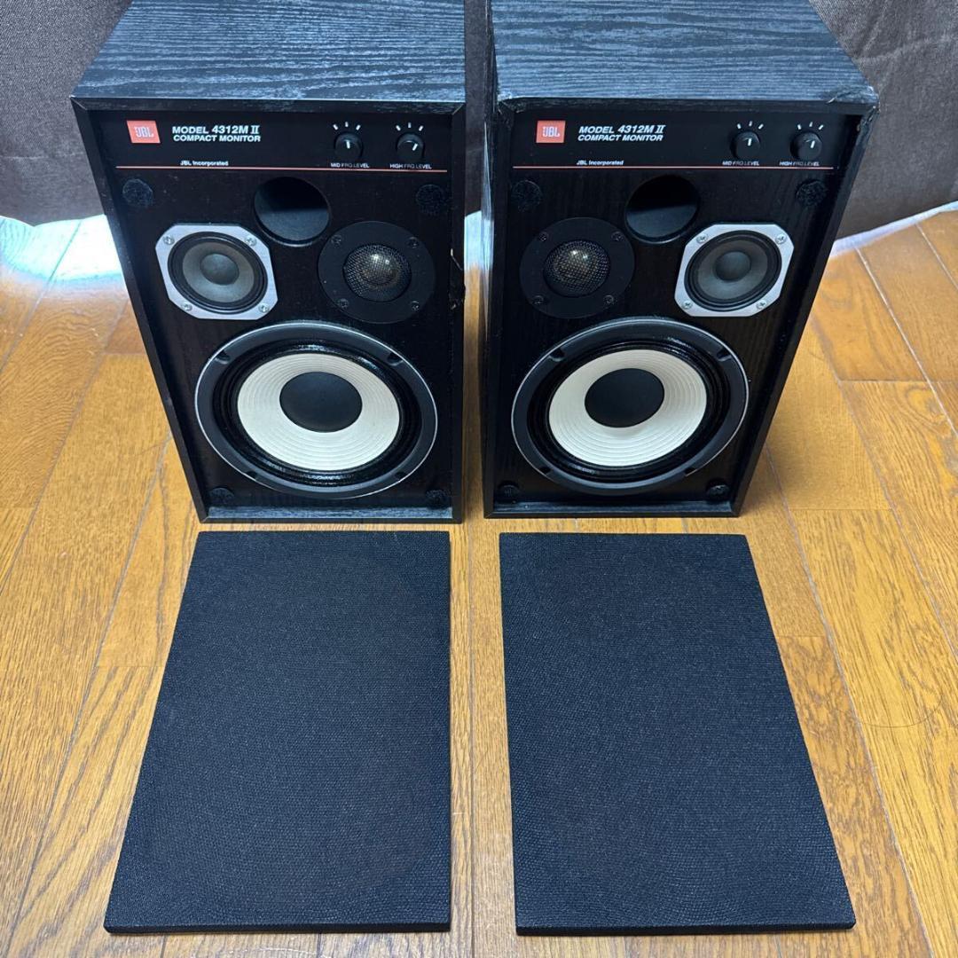 JBL 4312M2 4312MII BK ブラック ペア コンパクトモニター