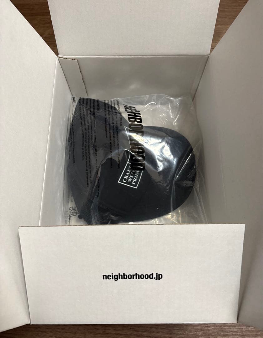 NEIGHBORHOODメッシュキャップ　ブラック