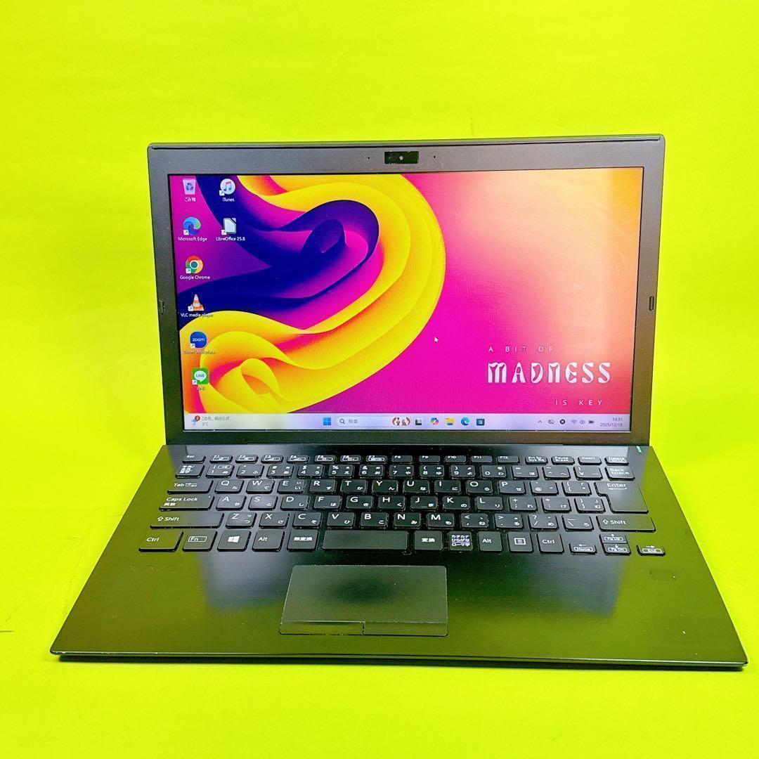 第8世代i7⭐️極速16GB windows11 高性能SSDノートパソコン軽量