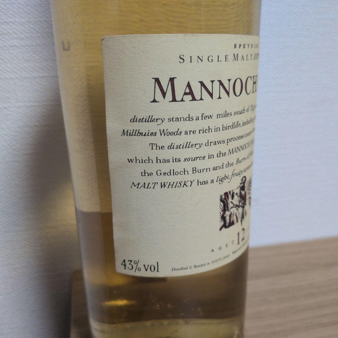 Mannochmore 12年 シングルモルトウイスキー
