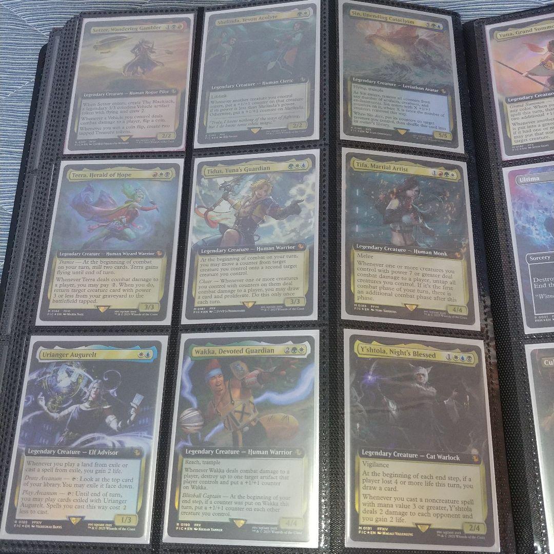 ファイナルファンタジー統率者デッキ　伝説のクリーチャー　拡張foil65種セット