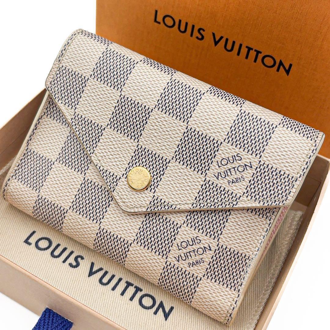 ᧔♡᧓ Rr ᧔♡᧓様　ルイヴィトン ダミエ アズール ヴィクトリーヌ