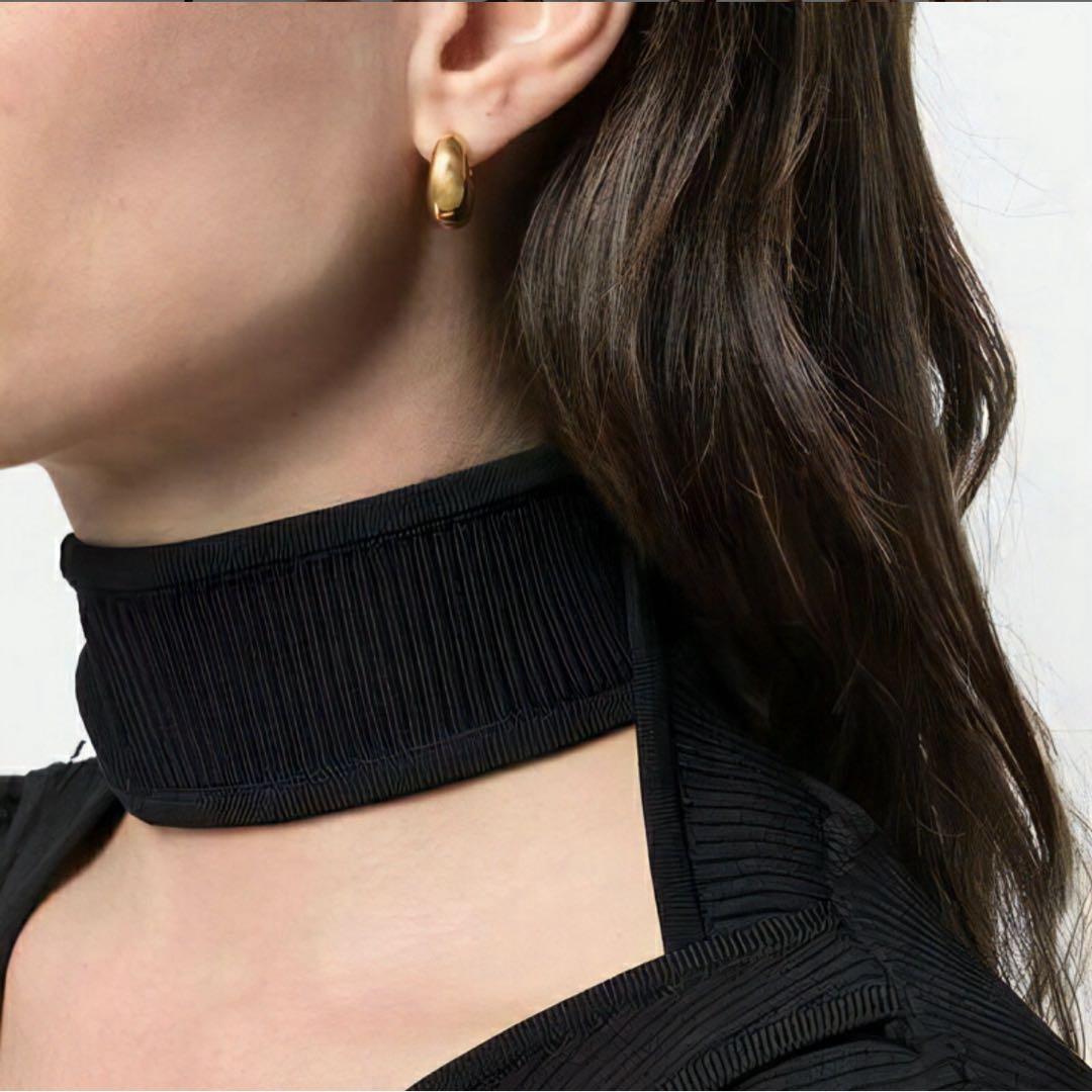 TOMWOOD トムウッドピアス Ice Hoop Small Gold