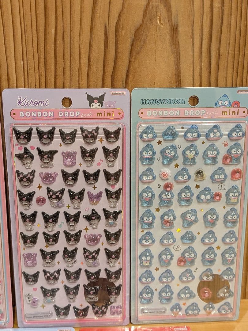 【正規品】ボンボンドロップシール　サンリオ mini　　　7点セット