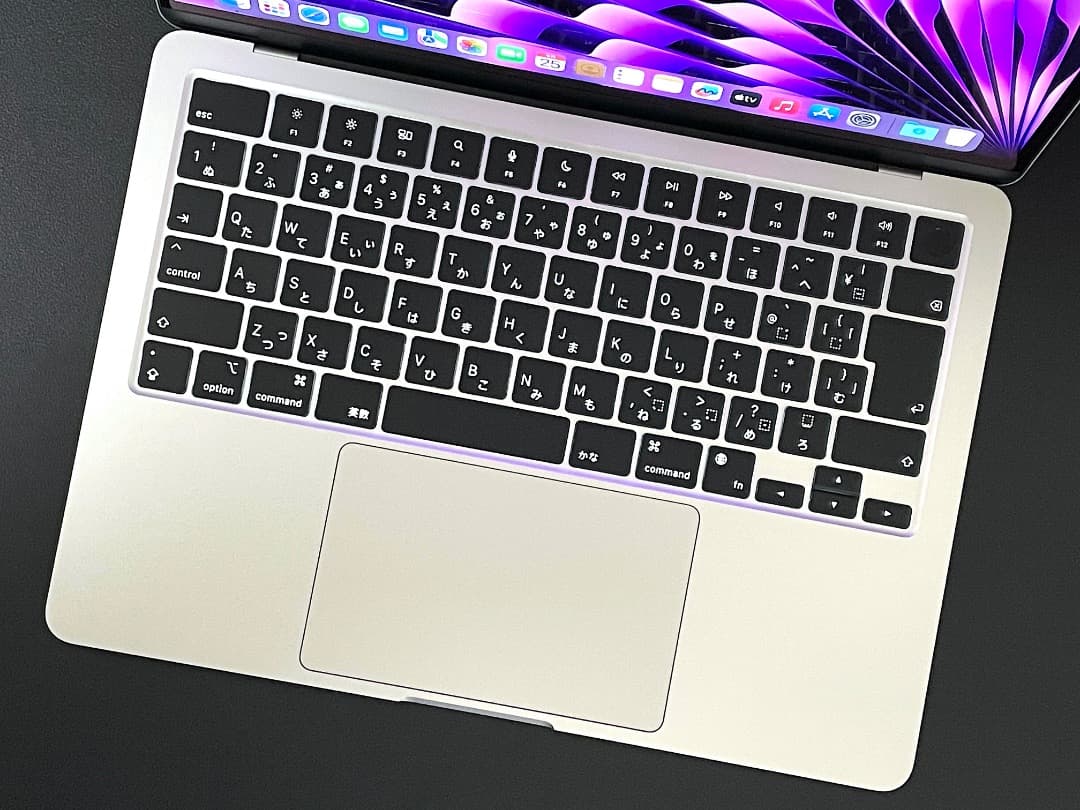 【美品】MacBook Air （M2, 2022）13.6㌅ 箱付 綺麗