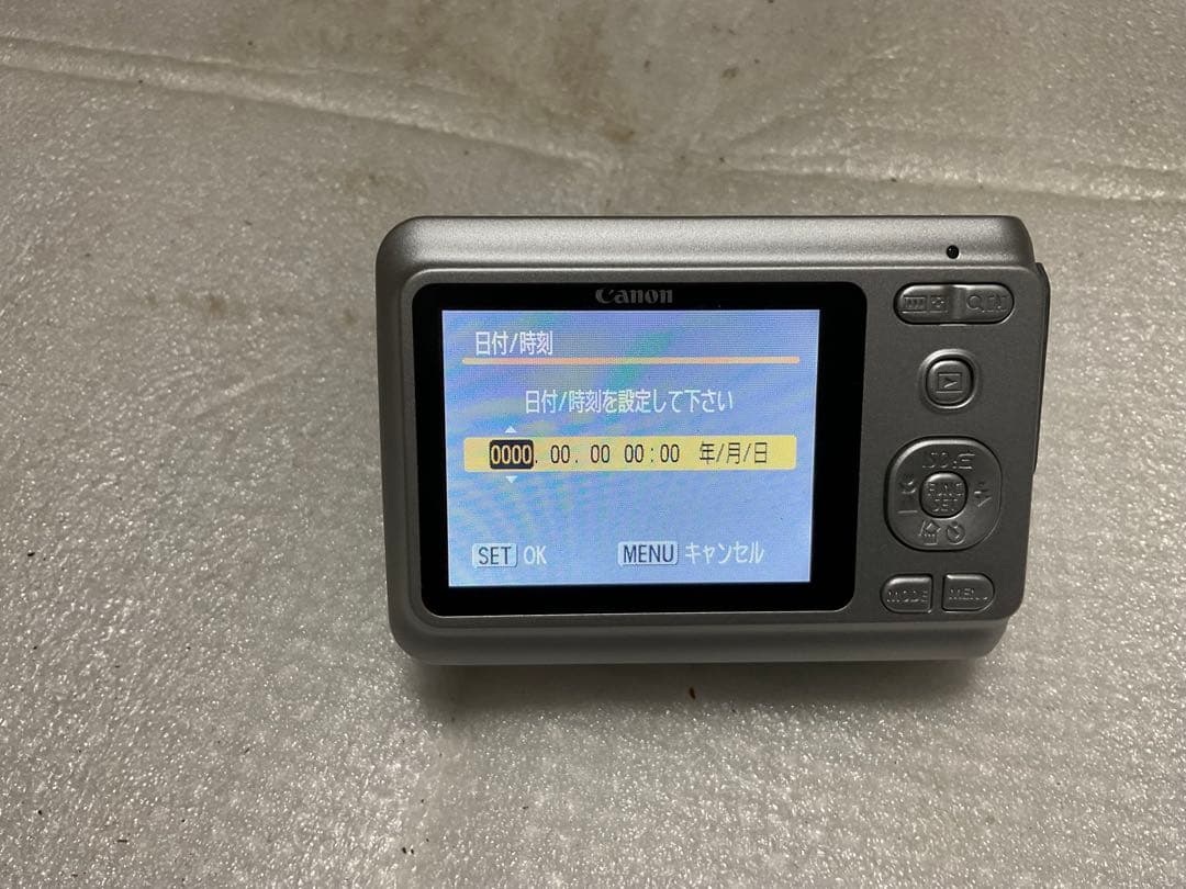 Canon／パワーショットA 480電池式デジタルカメラ【箱、説明書付き】。