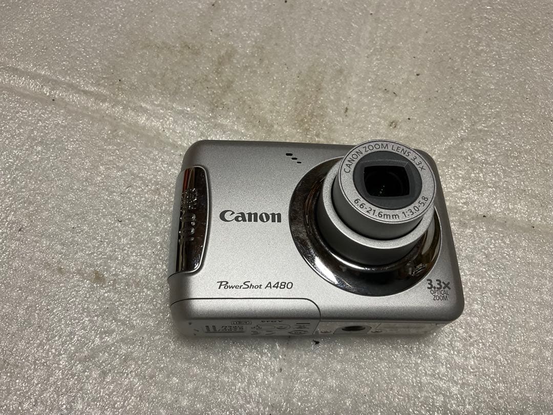 Canon／パワーショットA 480電池式デジタルカメラ【箱、説明書付き】。