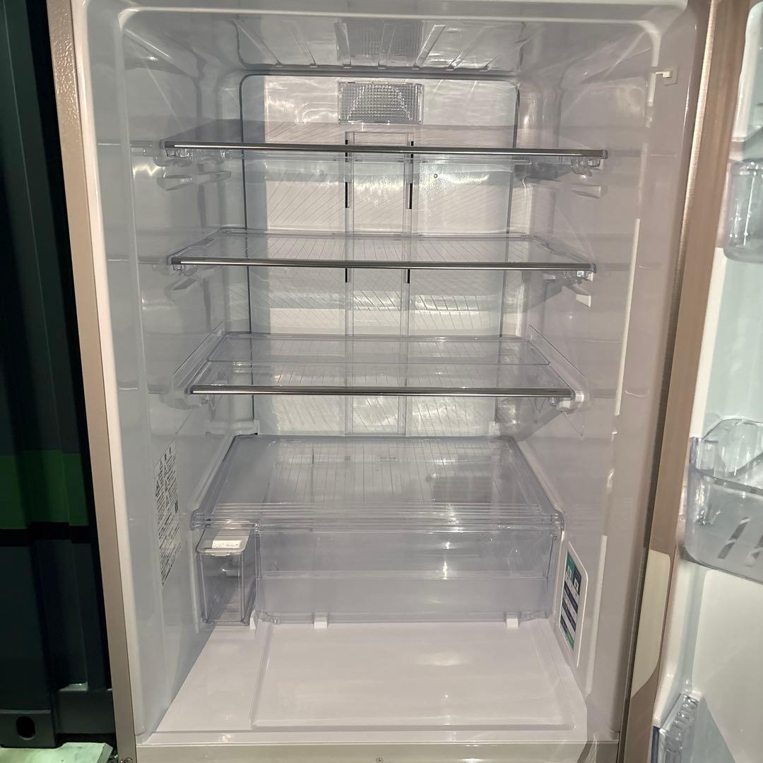 （美品・清掃済）SHARP 冷蔵庫 SJ-W412E-S 2019年製