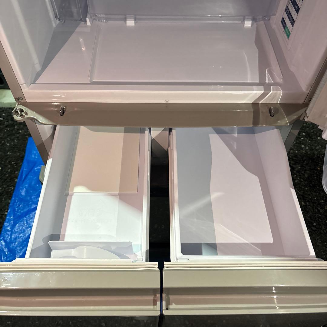 （美品・清掃済）SHARP 冷蔵庫 SJ-W412E-S 2019年製