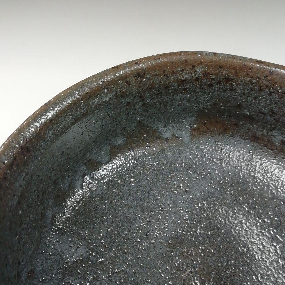 Ｔ１３０　茶碗　『鼡志野　茶碗』『竹里庵　加藤春二』　共箱　抹茶碗　茶道具