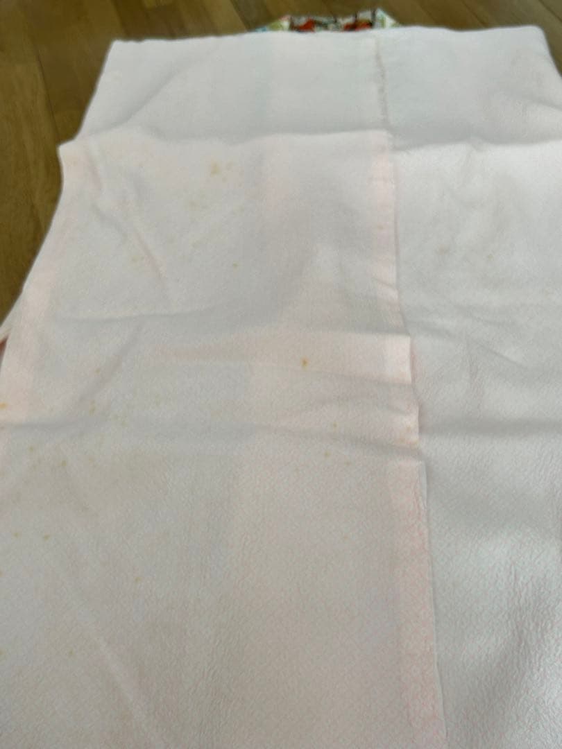 七五三　7歳　着物帯セット　正絹　レトロ　青色系