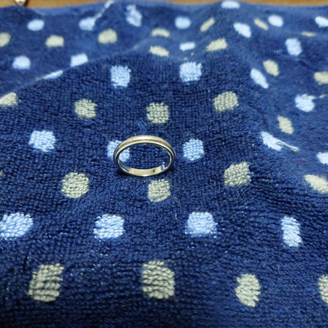 【ハロウィン】ティファニー結婚指輪　男性用