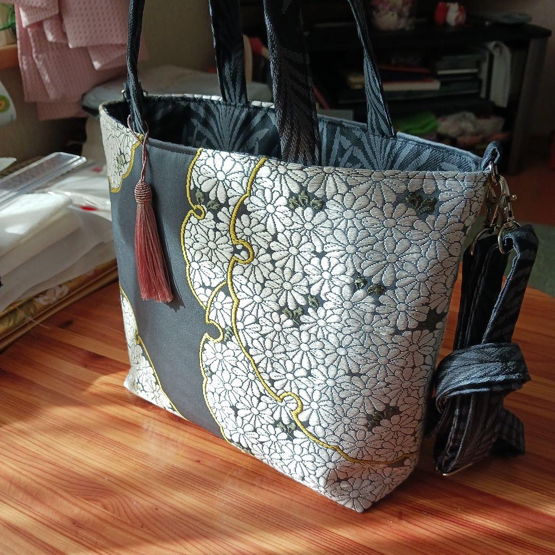 ましろのママ(プロフ読んで)お知らせ有り　　　和装バック小物セット