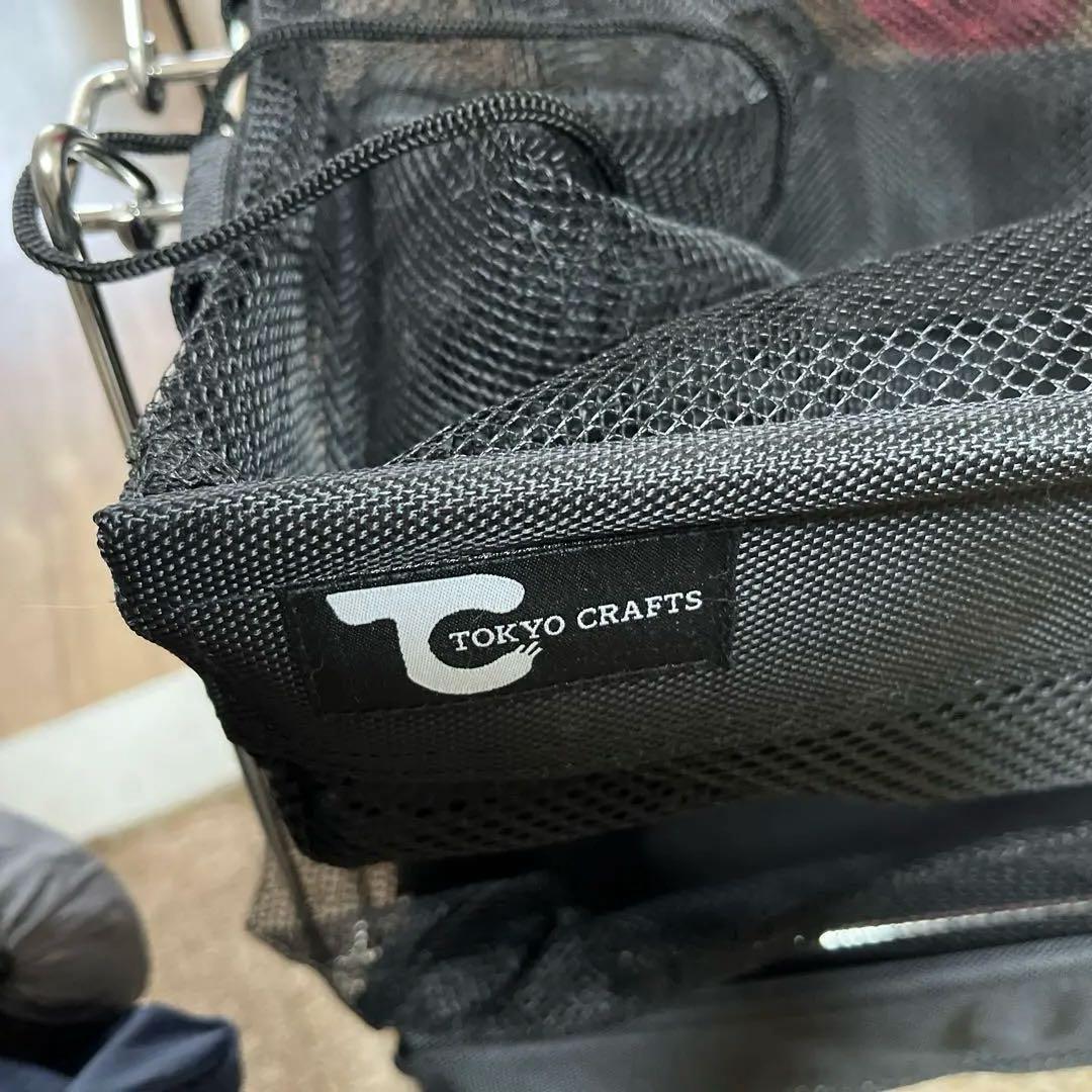 TOKYO CRAFTS メッシュ収納バスケット ブラック
