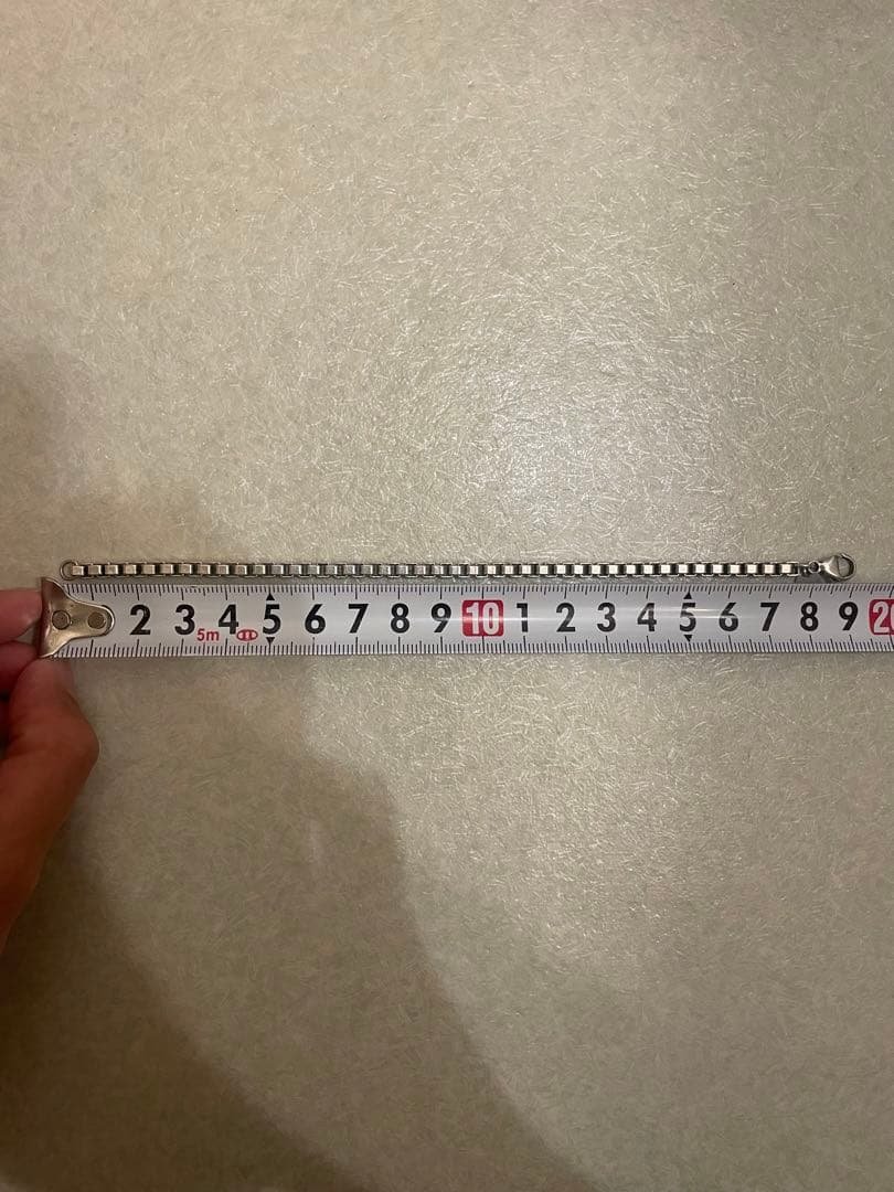 Tiffanyチェーンブレスレット 約20cm