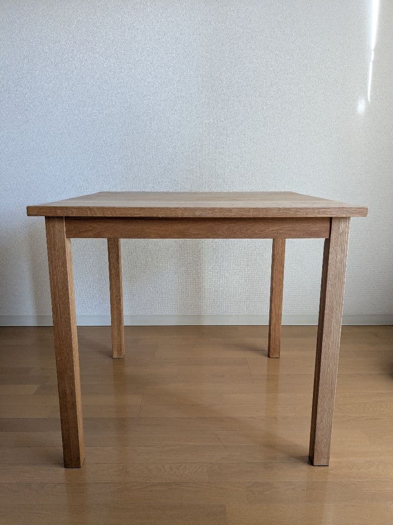 無印良品　オーク材ダイニングテーブル