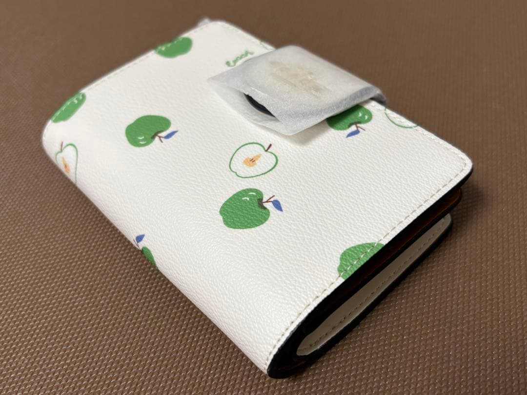 【新品】コーチ 2つ折り財布 ホワイト 白 COACH C4116 IMCAH