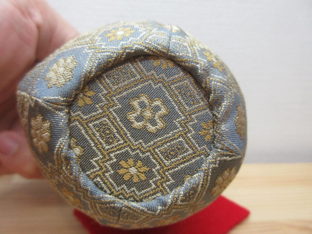 送料込【逢絢亭・新品】茶道具 仕覆 四滴茶入仕覆 正絹 蜀江錦 日本製