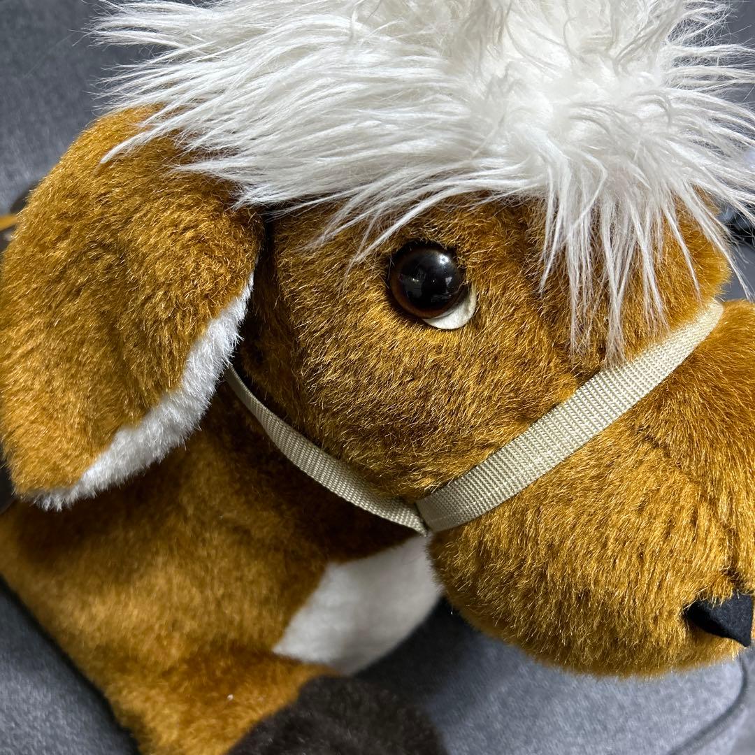 三英　ポニー　馬　ぬいぐるみ　日本製　希少