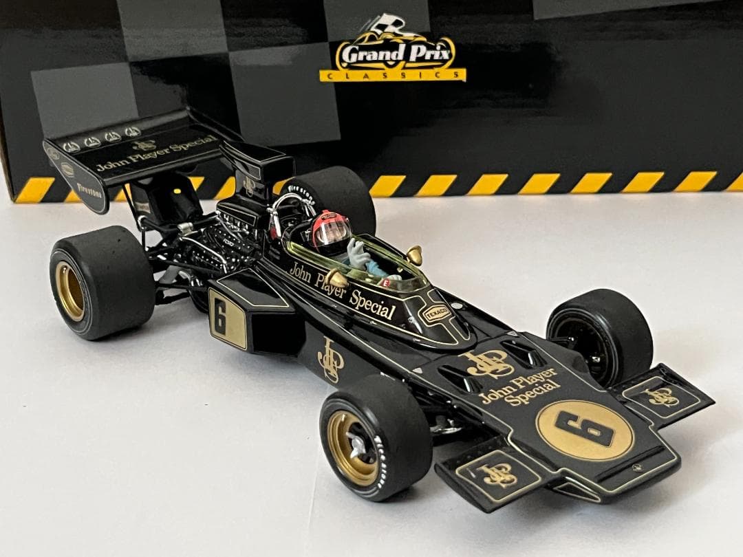 エグゾト 1/18 LOTUS FORD TYPE 72D 1972 #6 箱付