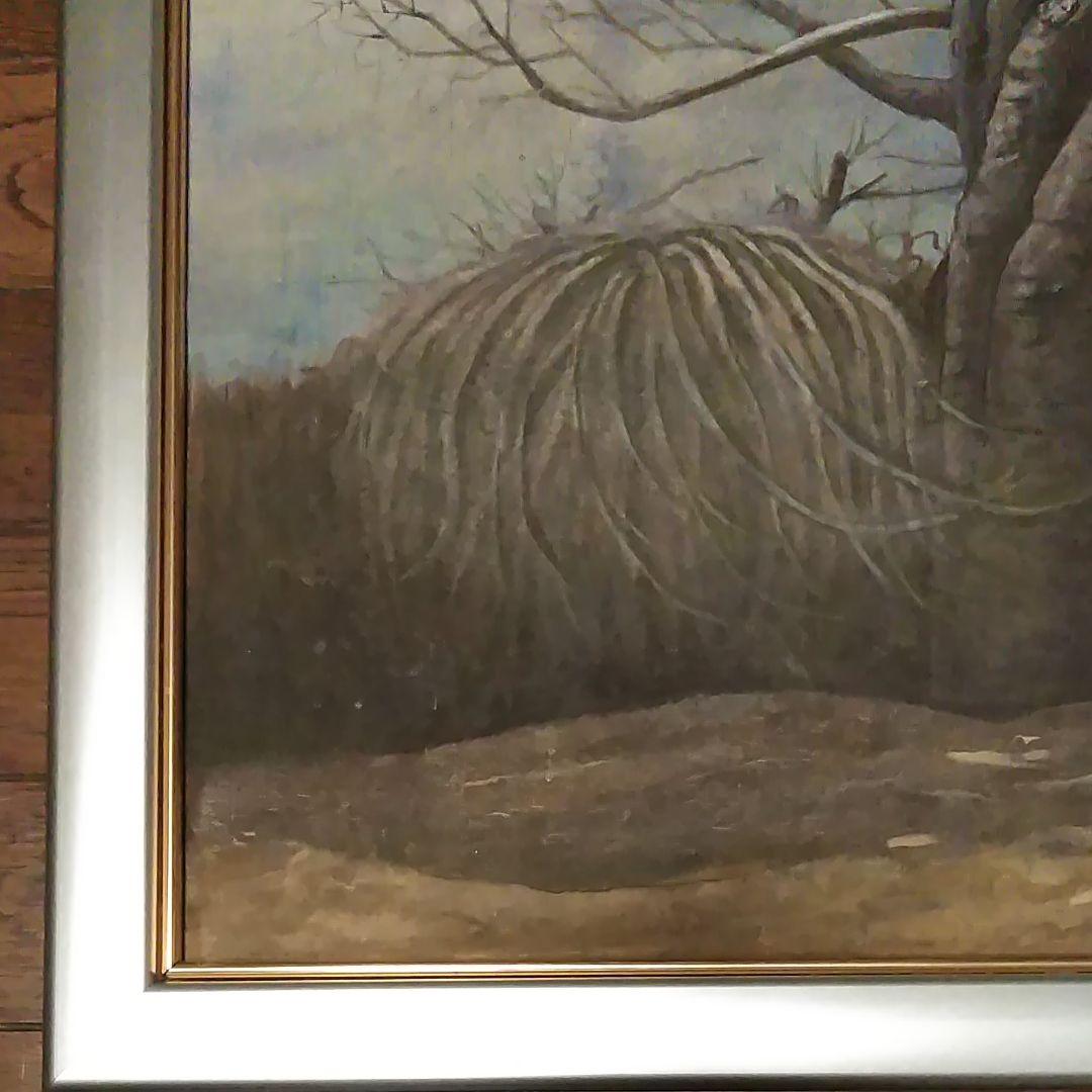 日本画(23)　一本の木