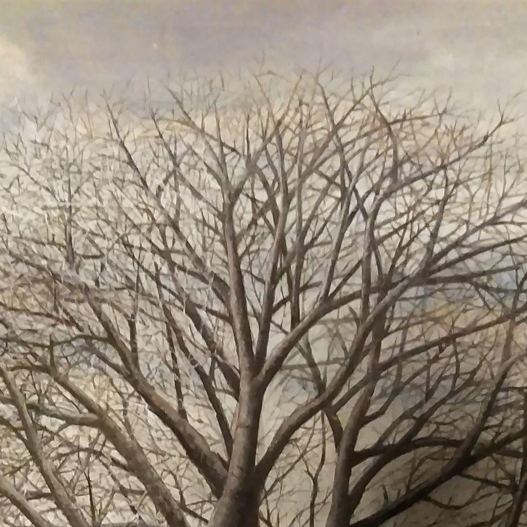 日本画(23)　一本の木