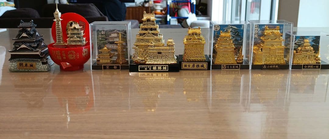 日本の名城ミニチュアコレクション　8体セット