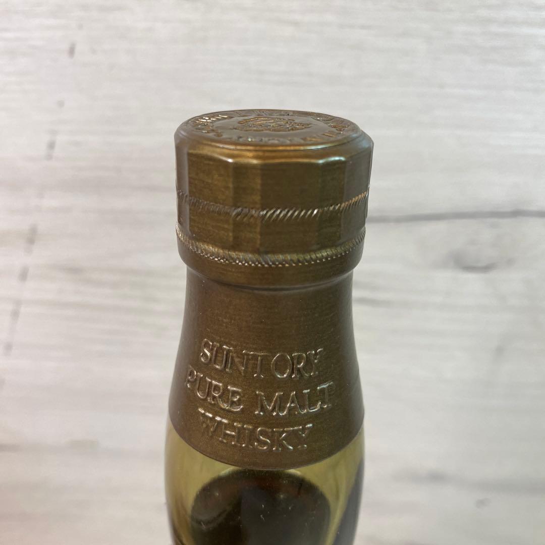 【未開栓箱付】サントリー ピュアモルトウイスキー 古樽仕上 1991年 竹炭濾過