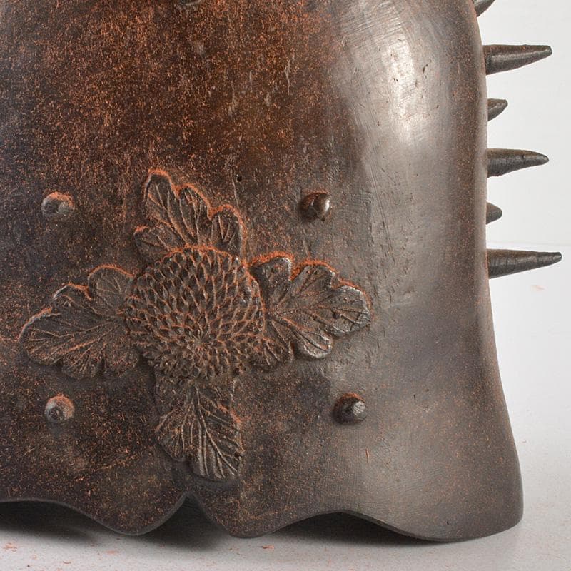 中国　古銅　銅鑼　釣鐘　M　R6795