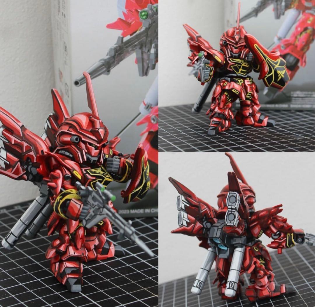 SDガンダム EXスタンダード 013 MSN-06S シナンジュ リペイント