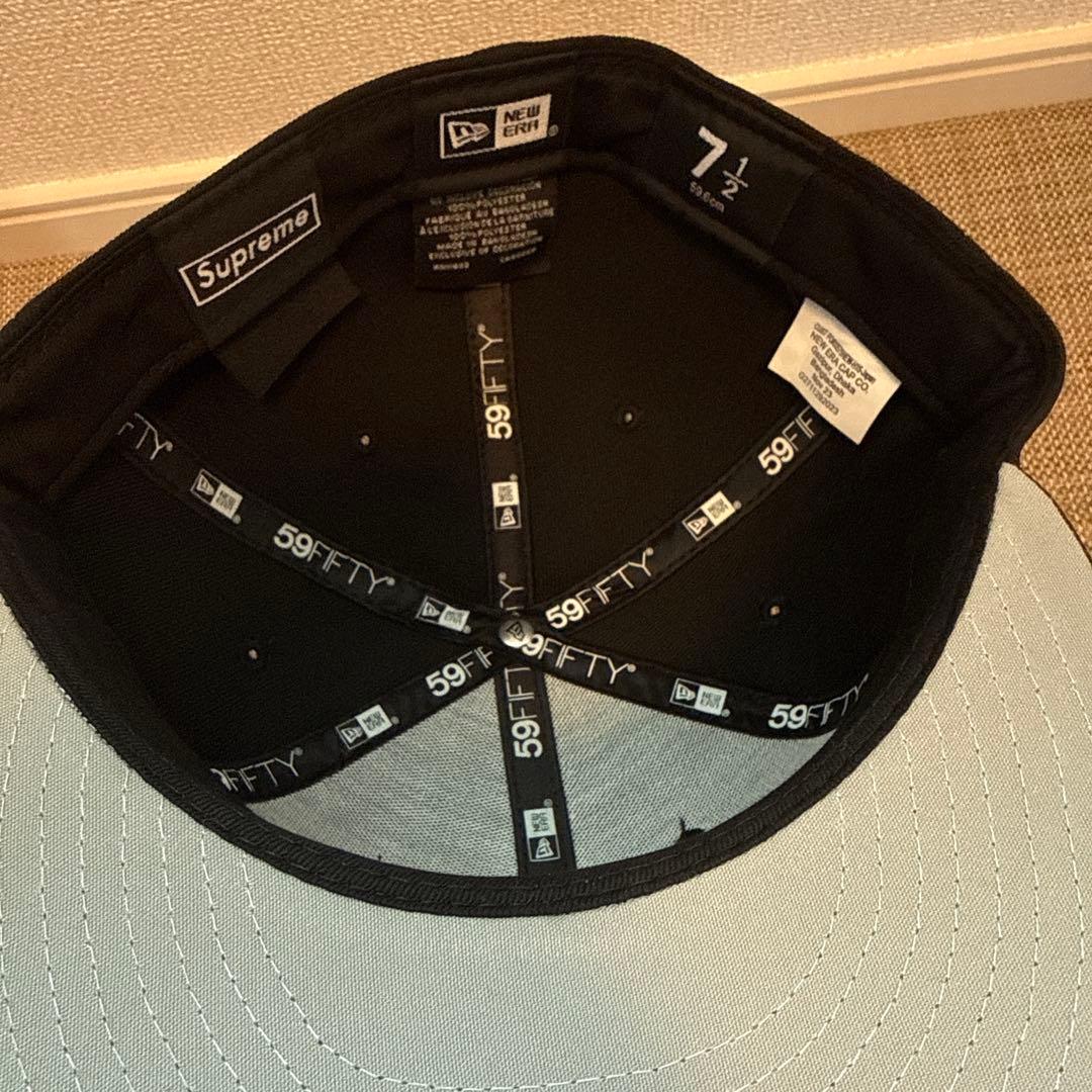 帽子 supreme Gold Cross S Logo NewEra 7 1/2