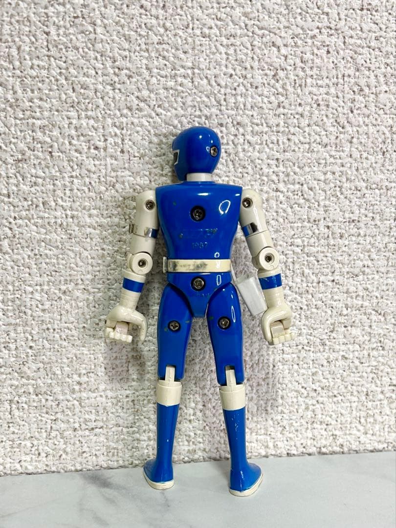 希少⭐️戦隊シリーズ　光戦隊マスクマン　ブルー　マスクマン　超合金　バンダイ製品