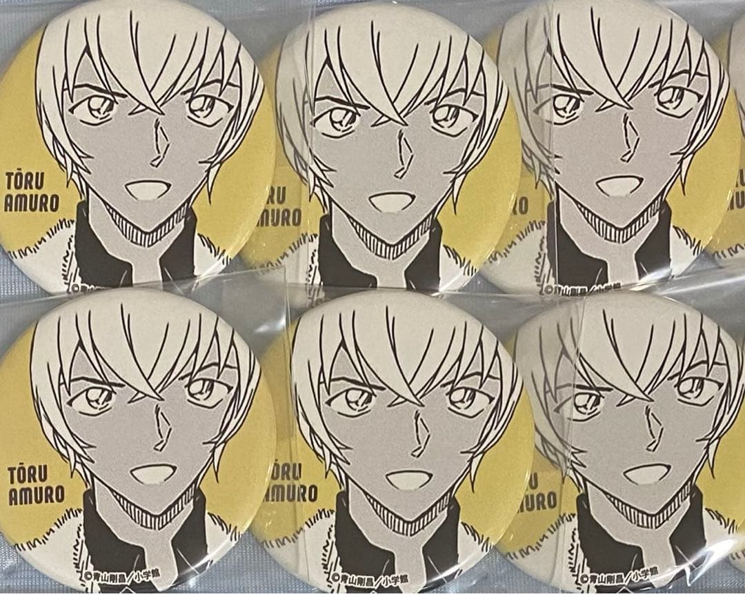 安室透　缶バッジセット