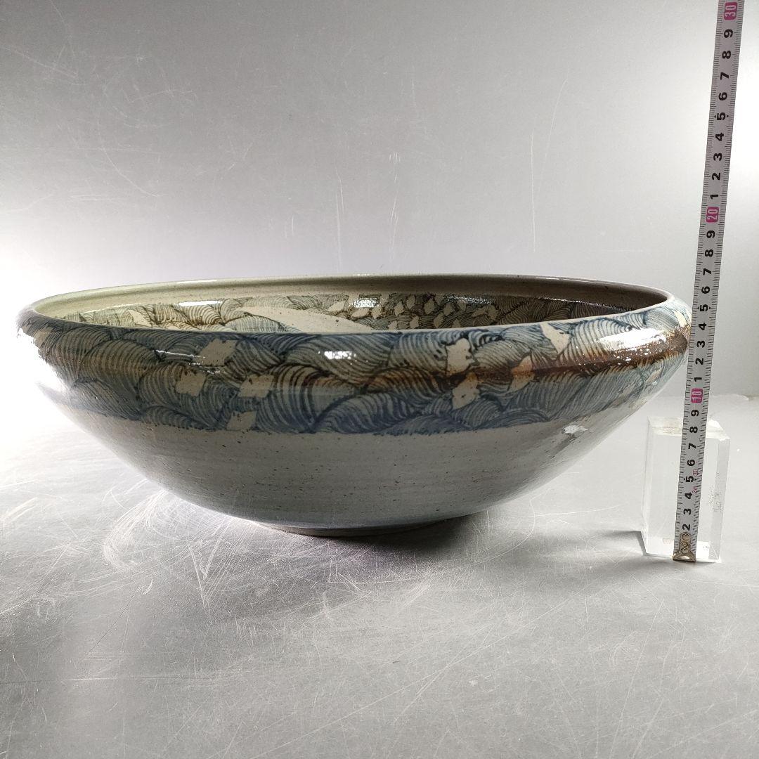 A885-4/九谷焼/九谷孝 造/大鉢/大皿/盛鉢/飾鉢/向付/