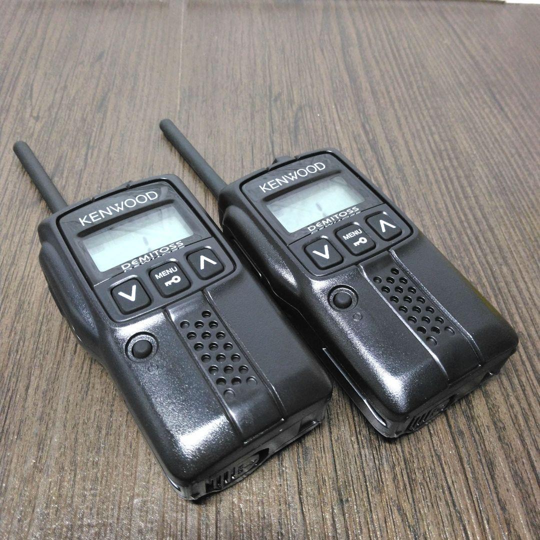 超美品4台フルセット★KENWOOD UBZ-EA20R特定小電力トランシーバー