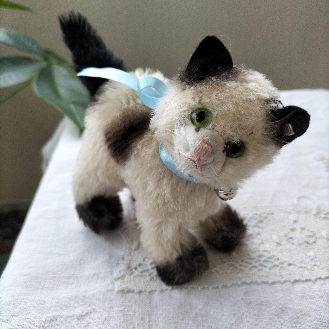 ビンテージ　シュタイフ　GUSSY　キャット　猫　②