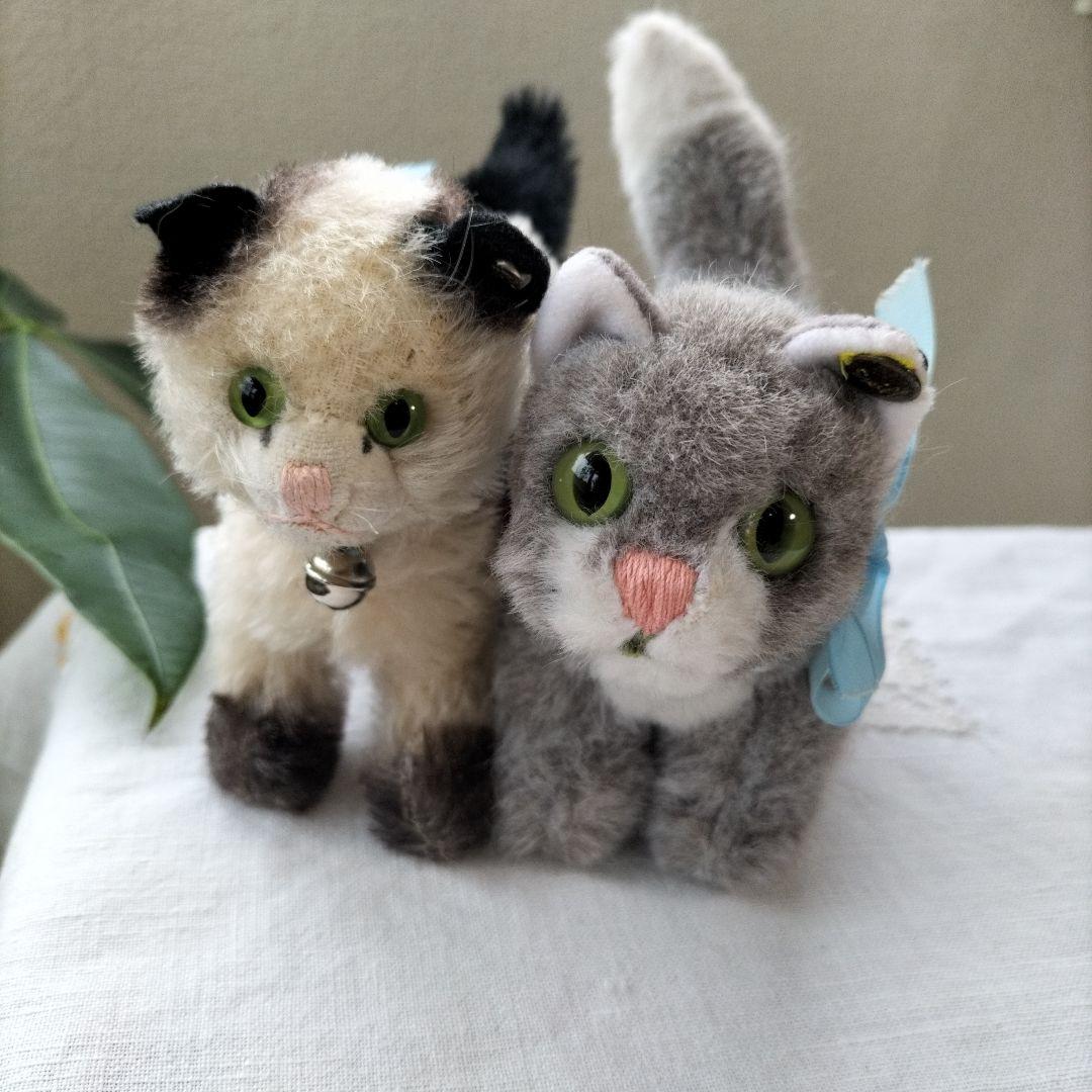 ビンテージ　シュタイフ　GUSSY　キャット　猫　②