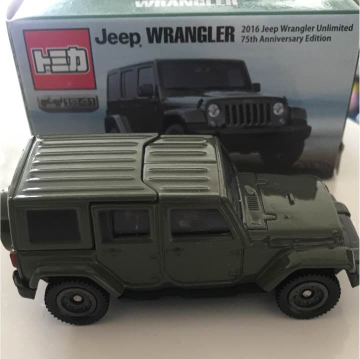 非売品トミカ Jeepラングラーアンリミテッド75thアニバーサリーモデル